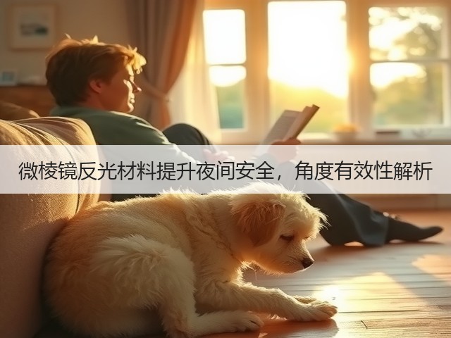 微棱镜反光材料提升夜间安全，角度有效性解析(图3)