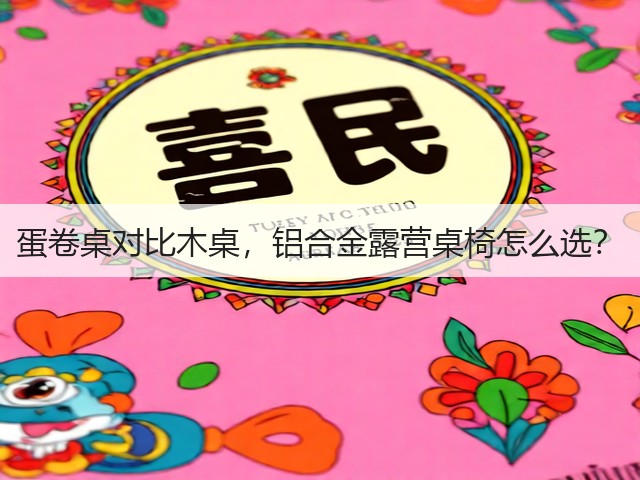 蛋卷桌对比木桌，铝合金露营桌椅怎么选？(图3)