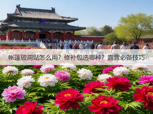 帐篷破洞贴怎么用？修补包选哪种？露营必备技巧(图3)