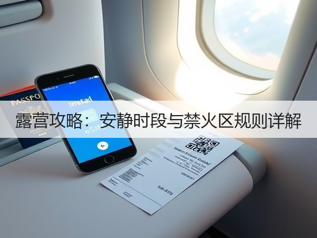 露营攻略：安静时段与禁火区规则详解(图2)