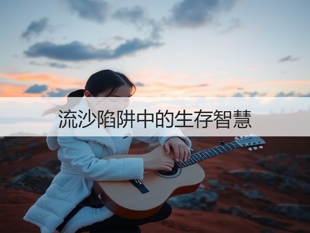 流沙陷阱中的生存智慧(图2)