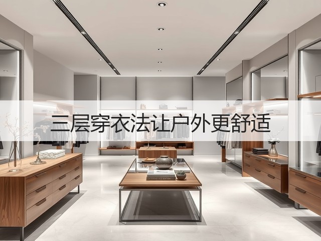 三层穿衣法让户外更舒适(图2)