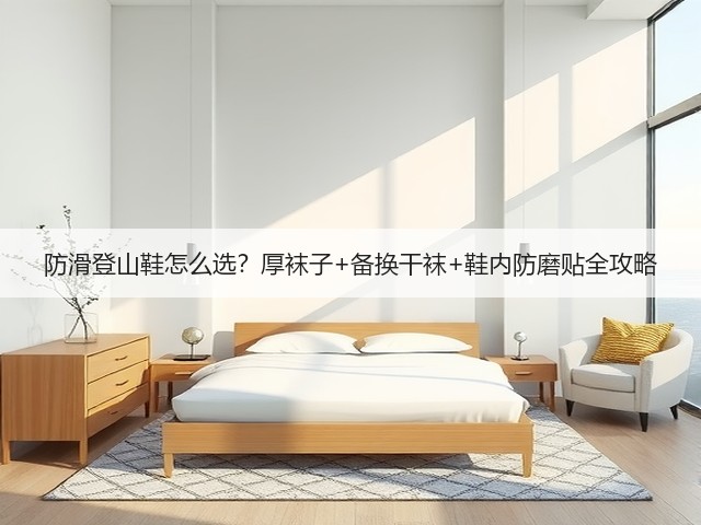 防滑登山鞋怎么选？厚袜子+备换干袜+鞋内防磨贴全攻略(图2)