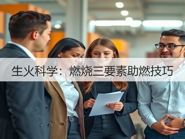 生火科学：燃烧三要素助燃技巧(图2)