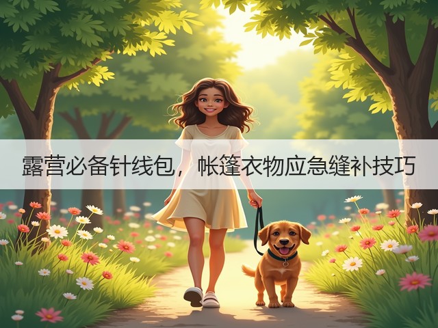 露营必备针线包，帐篷衣物应急缝补技巧(图3)