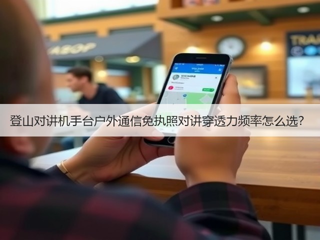 登山对讲机手台户外通信免执照对讲穿透力频率怎么选？(图1)