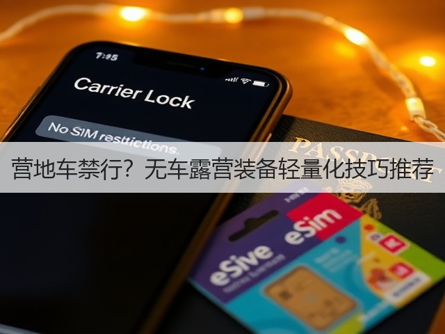 营地车禁行？无车露营装备轻量化技巧推荐(图1)