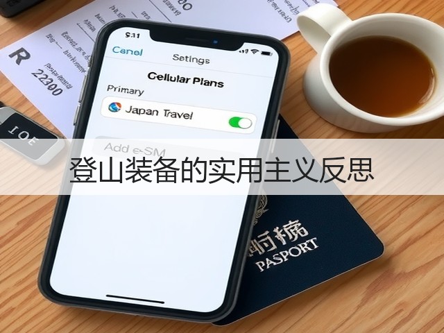 登山装备的实用主义反思(图2)