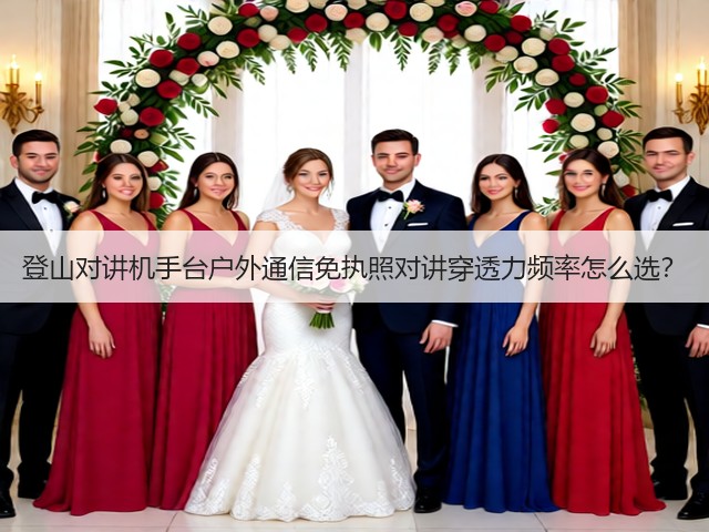登山对讲机手台户外通信免执照对讲穿透力频率怎么选？(图3)