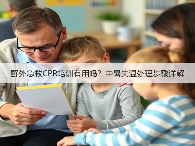 野外急救CPR培训有用吗？中暑失温处理步骤详解(图3)