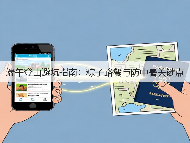 端午登山避坑指南:粽子路餐与防中暑关键点(图1) 端午登山避坑指南:粽子路餐与防中暑关键点(图1)