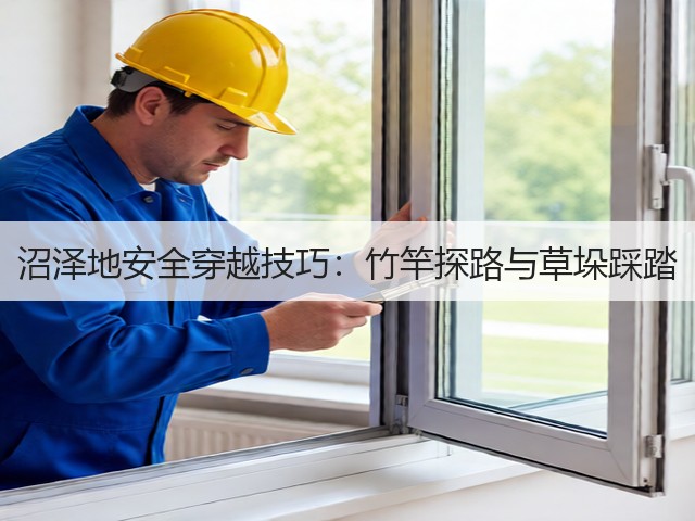 沼泽地安全穿越技巧:竹竿探路与草垛踩踏(图3) 沼泽地安全穿越技巧:竹竿探路与草垛踩踏(图3)