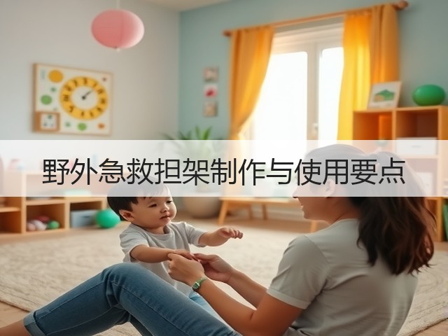 野外急救担架制作与使用要点(图2) 野外急救担架制作与使用要点(图2)