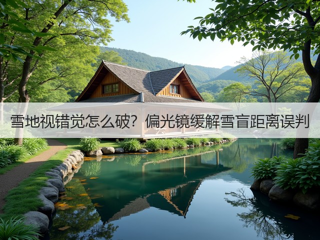 雪地视错觉怎么破?偏光镜缓解雪盲距离误判(图2) 雪地视错觉怎么破?偏光镜缓解雪盲距离误判(图2)
