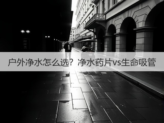户外净水怎么选?净水药片vs生命吸管(图2) 户外净水怎么选?净水药片vs生命吸管(图2)