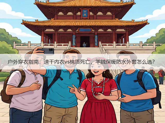 户外穿衣指南:速干内衣vs棉质死亡,羊绒保暖防水外套怎么选?(图2) 户外穿衣指南:速干内衣vs棉质死亡,羊绒保暖防水外套怎么选?(图2)