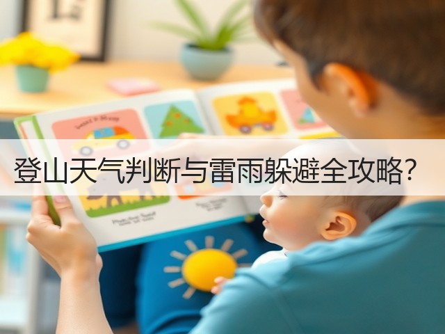 登山天气判断与雷雨躲避全攻略?(图1) 登山天气判断与雷雨躲避全攻略?(图1)