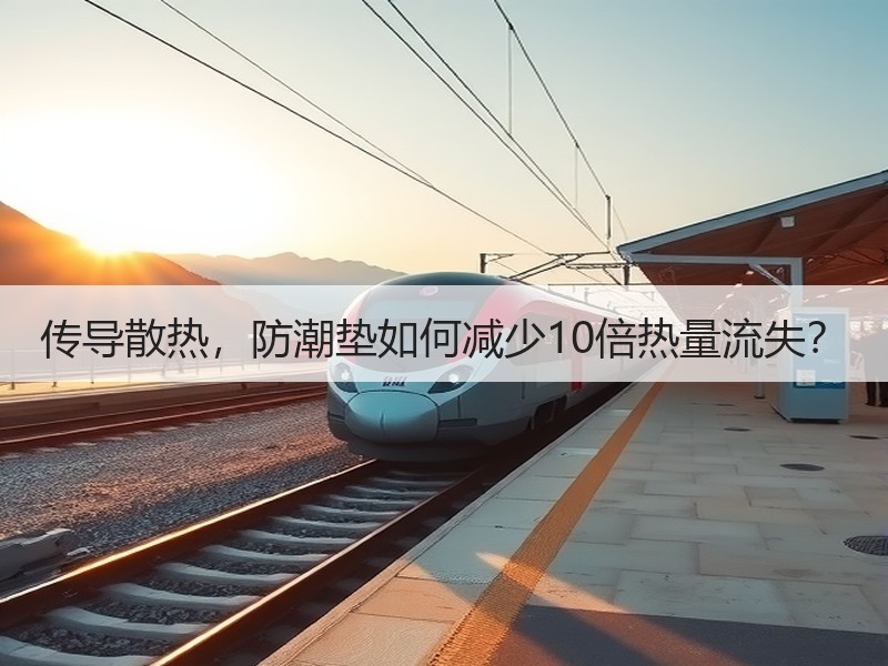 传导散热，防潮垫如何减少10倍热量流失？