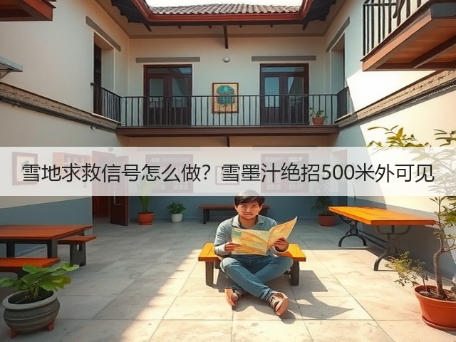 雪地求救信号怎么做?雪墨汁绝招500米外可见(图3) 雪地求救信号怎么做?雪墨汁绝招500米外可见(图3)