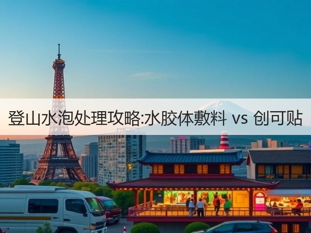 登山水泡处理攻略:水胶体敷料 vs 创可贴(图1) 登山水泡处理攻略:水胶体敷料 vs 创可贴(图1)