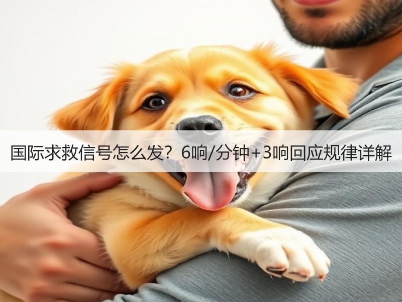 国际求救信号怎么发？6响/分钟+3响回应