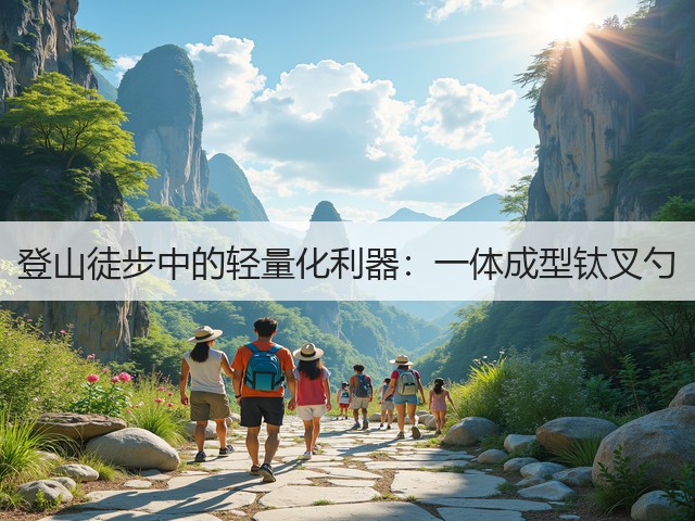 登山徒步中的轻量化利器：一体成型钛叉勺(图1)