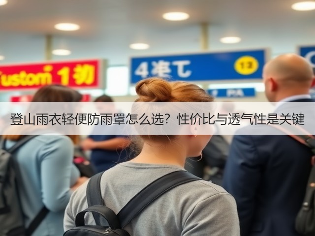 登山雨衣轻便防雨罩怎么选?性价比与透气性是关键(图2) 登山雨衣轻便防雨罩怎么选?性价比与透气性是关键(图2)