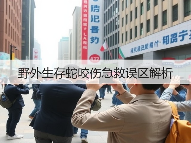 野外生存蛇咬伤急救误区解析(图1) 野外生存蛇咬伤急救误区解析(图1)
