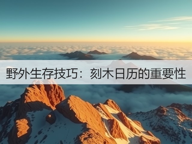 野外生存技巧：刻木日历的重要性(图2)