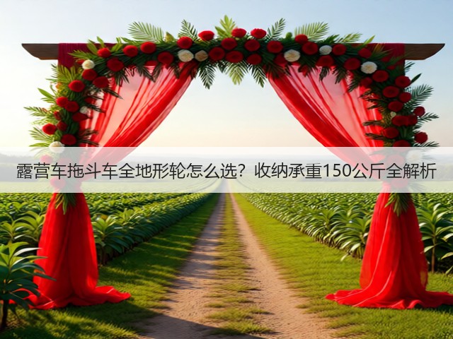 露营车拖斗车全地形轮怎么选?收纳承重150公斤全解析(图1) 露营车拖斗车全地形轮怎么选?收纳承重150公斤全解析(图1)