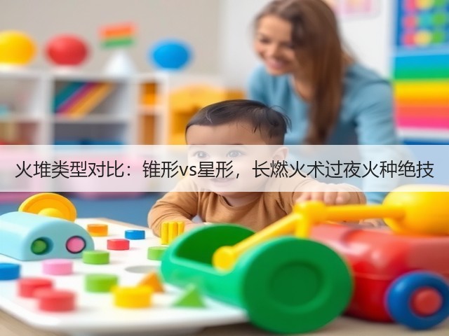 火堆类型对比:锥形vs星形,长燃火术过夜火种绝技(图3) 火堆类型对比:锥形vs星形,长燃火术过夜火种绝技(图3)