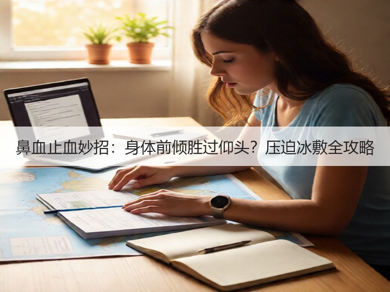 鼻血止血妙招：身体前倾胜过仰头？压迫冰敷全攻略