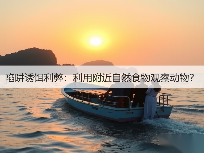 陷阱诱饵利弊：利用附近自然食物观察动物？