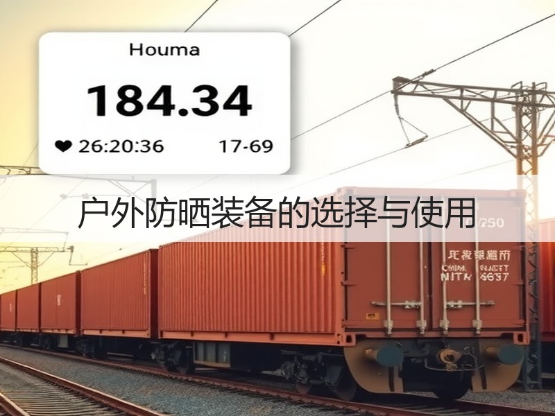 户外防晒装备的选择与使用