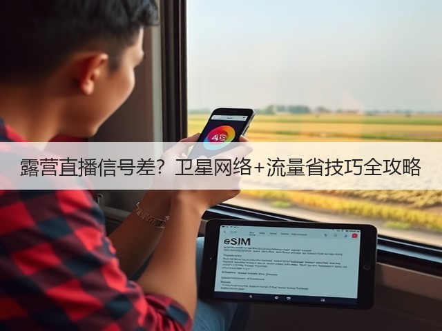 露营直播信号差?卫星网络+流量省技巧全攻略(图1) 露营直播信号差?卫星网络+流量省技巧全攻略(图1)