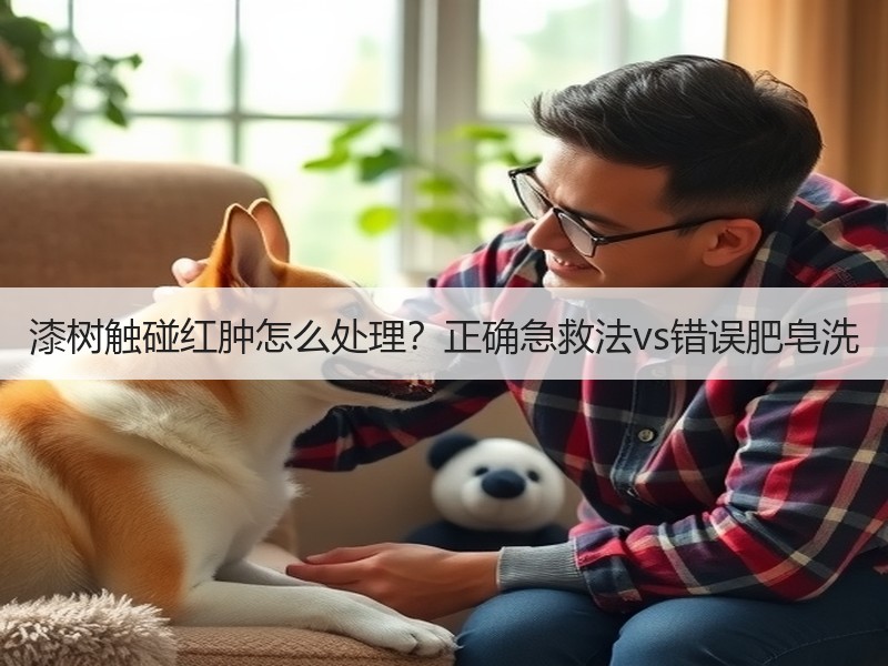 漆树触碰红肿怎么处理？正确急救法vs错误肥皂洗