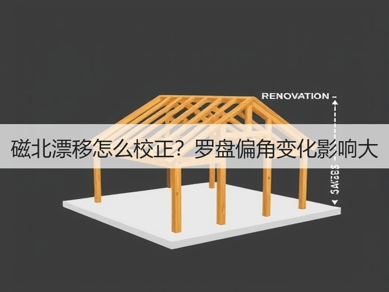 磁北漂移怎么校正？罗盘偏角变化影响大