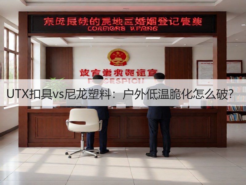UTX扣具vs尼龙塑料：户外低温脆化怎么破？