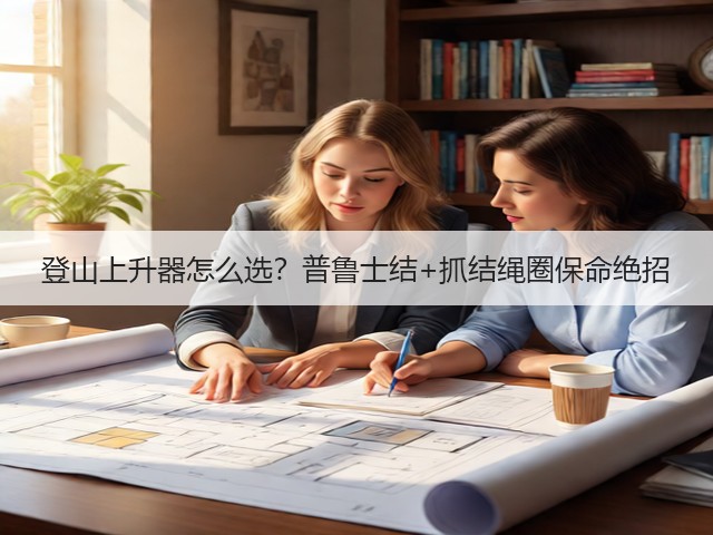 登山上升器怎么选?普鲁士结+抓结绳圈保命绝招(图3) 登山上升器怎么选?普鲁士结+抓结绳圈保命绝招(图3)