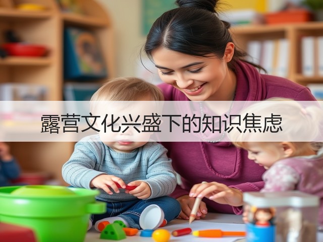 露营文化兴盛下的知识焦虑(图1) 露营文化兴盛下的知识焦虑(图1)