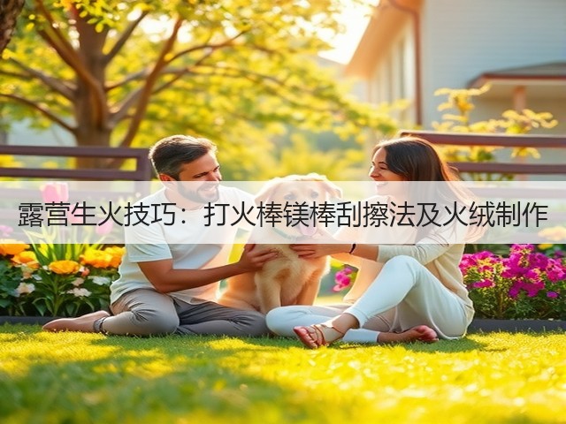 露营生火技巧:打火棒镁棒刮擦法及火绒制作(图1) 露营生火技巧:打火棒镁棒刮擦法及火绒制作(图1)
