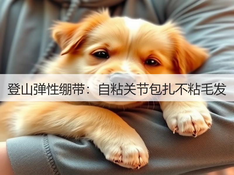 登山弹性绷带：自粘关节包扎不粘毛发