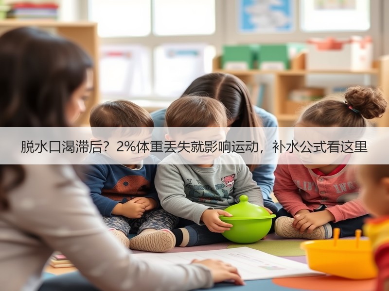 脱水口渴滞后？2%体重丢失就影响运动，补水公式看这里