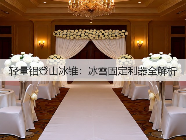 轻量铝登山冰锥:冰雪固定利器全解析(图3) 轻量铝登山冰锥:冰雪固定利器全解析(图3)