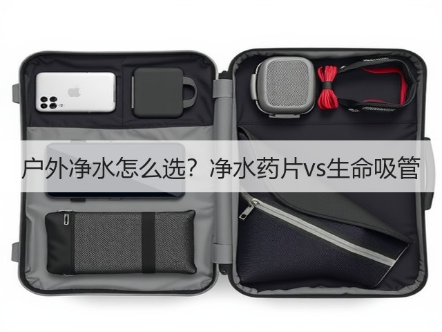户外净水怎么选?净水药片vs生命吸管(图3) 户外净水怎么选?净水药片vs生命吸管(图3)