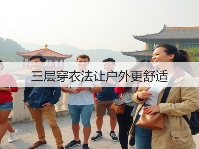 三层穿衣法让户外更舒适(图1) 三层穿衣法让户外更舒适(图1)