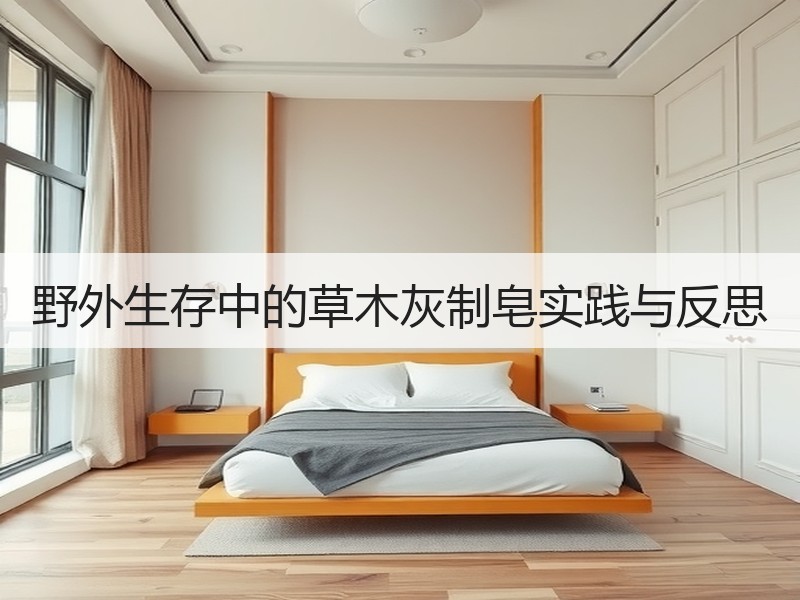 野外生存中的草木灰制皂实践与反思