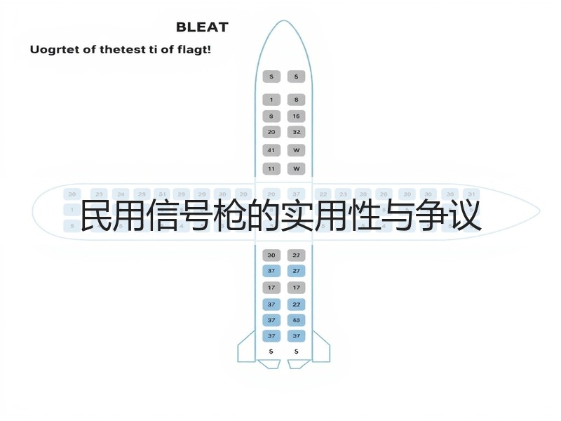 民用信号枪的实用性与争议