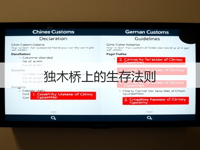 独木桥上的生存法则(图1) 独木桥上的生存法则(图1)