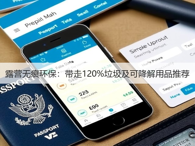 露营无痕环保:带走120%垃圾及可降解用品推荐(图2) 露营无痕环保:带走120%垃圾及可降解用品推荐(图2)
